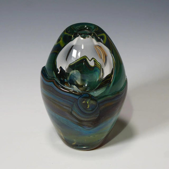 1980s Vintage German Vase by Udo Edelmann, 1988 For Sale - Image 5 of 7
