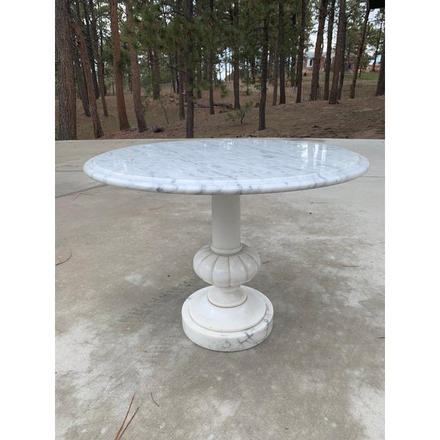 Italian Marble Side Table Chairish