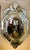 French Antique French Venetian Style Etched and Beveled Glass Wall Mirror Circa 1920s For Sale - Image 3 of 12