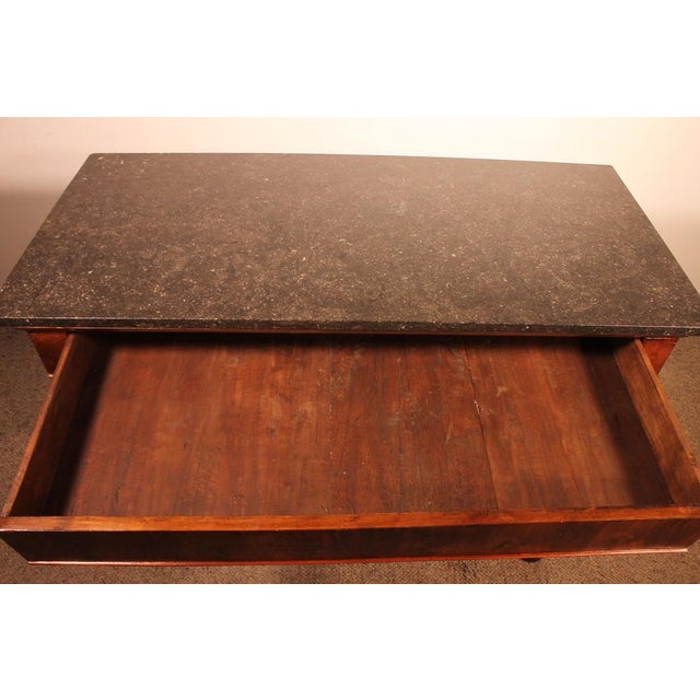 Early 19 Century French Chest of Drawers in Walnut For Sale - Image 9 of 13