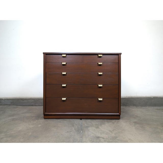 Mid Century Chest by Edward Wormley for Drexel Precedent Bachelor Chests/Dressers, A Pair For Sale In Los Angeles - Image 6 of 17