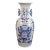 Antique Chinese Blue & White Porcelain Floor Vase With Dragon Handles For Sale
