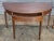 Early 20th Century Early 20th Century Pair Federal Mahogany Demi Lune Hall Tables Console Tables Dining Table Inlay For Sale - Image 5 of 12
