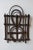 Antique Adirondack Twig Wall Rack With Carved Stripe Detailing, Circa 1940s-50s For Sale - Image 4 of 16