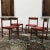 Brown Mid-Century Dining Chairs in Skai and Beech by Gianfranco Frattini, 1960s, Set of 4 For Sale - Image 8 of 18