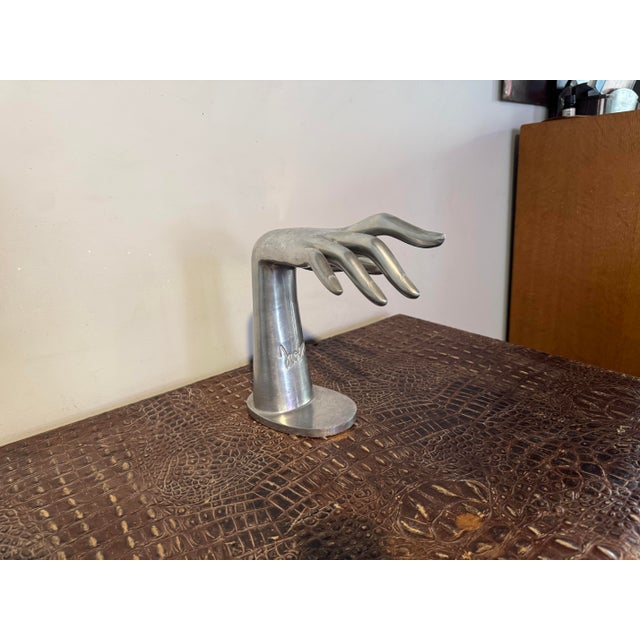 Metal Advertising Hand, 1950s For Sale - Image 11 of 11