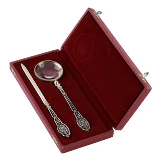 Silver Writing Set, Set of 3 For Sale