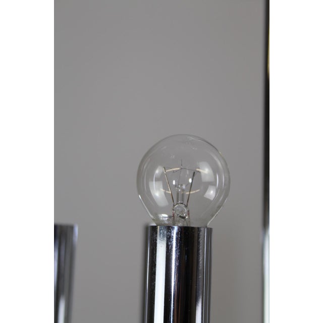 Chrome-Plated Chandelier, 1920s For Sale - Image 12 of 18