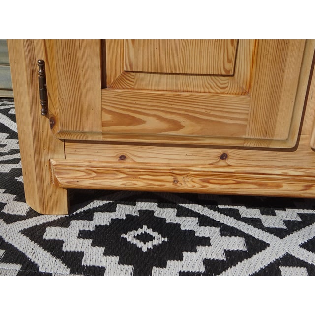 Natural Pine Sideboard, 1980s For Sale - Image 3 of 18