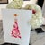 Ink Wash Fashion Dress by Jo Baskerville For Sale In West Palm - Image 6 of 11