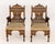 Pair of Moroccan Inlaid Walnut Armchairs For Sale - Image 10 of 12