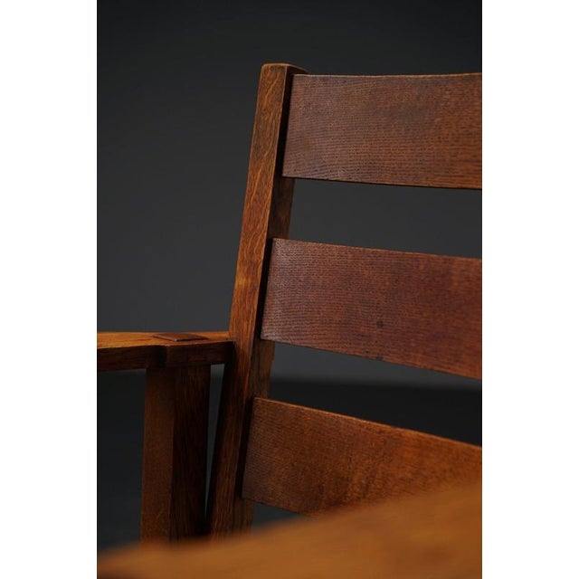 Arts and Crafts Desk Chair, 1890s For Sale - Image 8 of 15