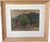 Vintage Luigi Lucioni 1945 Red Barn Series Original Frame For Sale