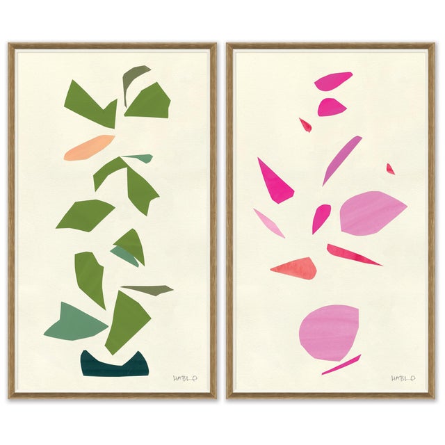 Hable Vine and Rose Petals by Susan Hable For Sale - Image 4 of 4