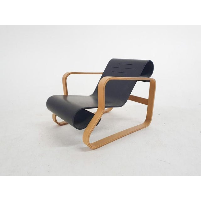 Wood Model 41 Paimio Lounge Chair attributed to Alvar Aalto for Vitra Miniature Collection For Sale - Image 7 of 7