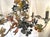 Vintage Italian Tole Grapevine Vineyard Motif 5-Light Chandelier For Sale - Image 10 of 12