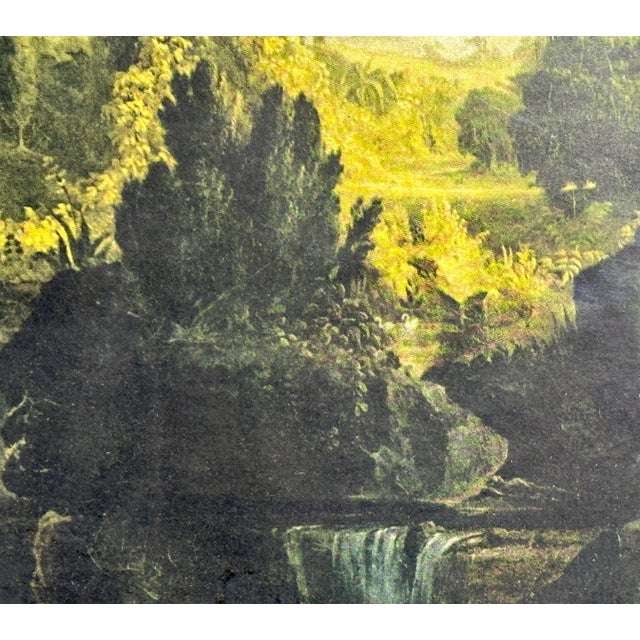 Early 20th Century Thomas Cole 'Expulsion' Lithograph - Framed Vintage Biblical Art For Sale - Image 4 of 8