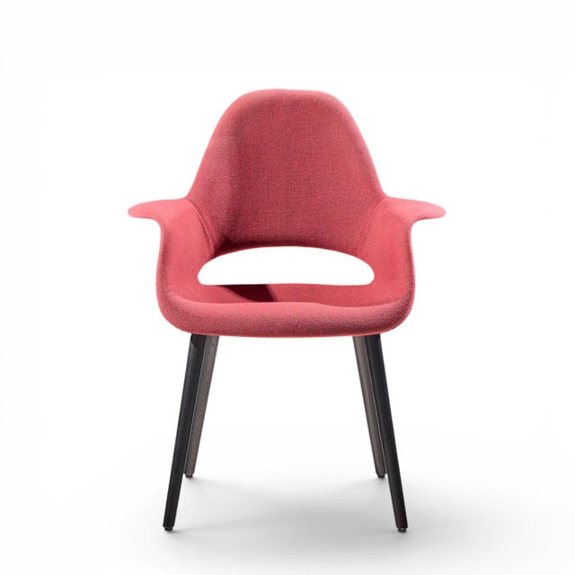 Mid 20th Century Charles Eames & Eero Saarinen for Vitra Organic Mid Century Dining Chairs - Set of 6 For Sale - Image 5 of 11