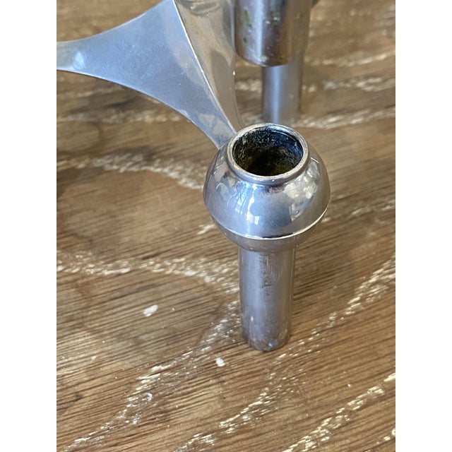 Vintage Modular S22 Candleholders, 1970, Set of 4 For Sale - Image 10 of 18