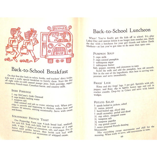 White "Let's Celebrate! Surprise Celebrations With Recipes to Match" 1969 Gardner, Jani For Sale - Image 8 of 10