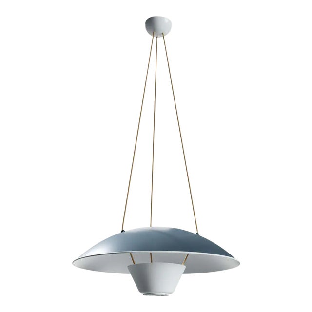 Michel Mortier M4 Suspension Lamp in Dark Gray for Disderot For Sale