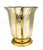 Late 20th Century Vintage Hammered Brass & Silver Tone Double Handle Cachepot / Wine Cooler – Hollywood Regency / Neoclassical For Sale - Image 5 of 13