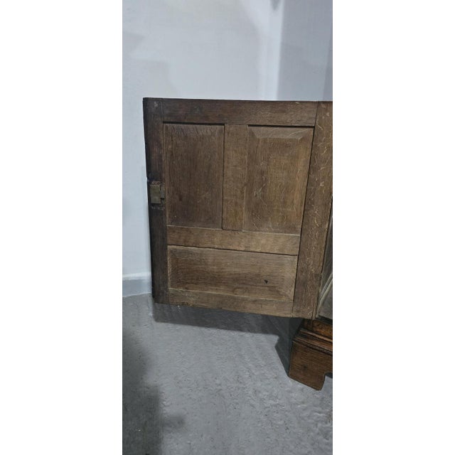 Georgian Oak Court Cupboard For Sale - Image 18 of 18