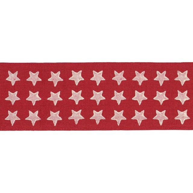 Created to commemorate the 250th anniversary of the United States, Astra Block-Print Tape is a charming, spirited trim....