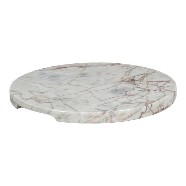 Rezi Polished Marble Cheese & Charcuterie Board For Sale