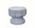 Chinese Chinese Lotus Leave Stone Garden Stool For Sale - Image 3 of 6