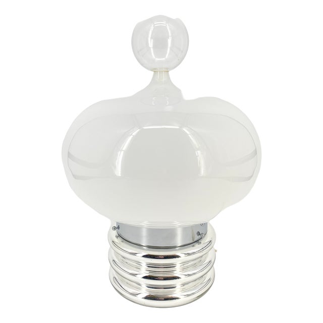 Space Age 6049s Table Lamp from the Limburg Glassworks, Germany, 1970s For Sale