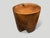 2010s Andrianna Shamaris Sculptural Teak Wood Tray Side Table For Sale - Image 5 of 5
