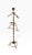 Mid 20th Century Stylish Hollywood Regency Brass Costumer Valet Stand by Glo-Mar For Sale - Image 13 of 13