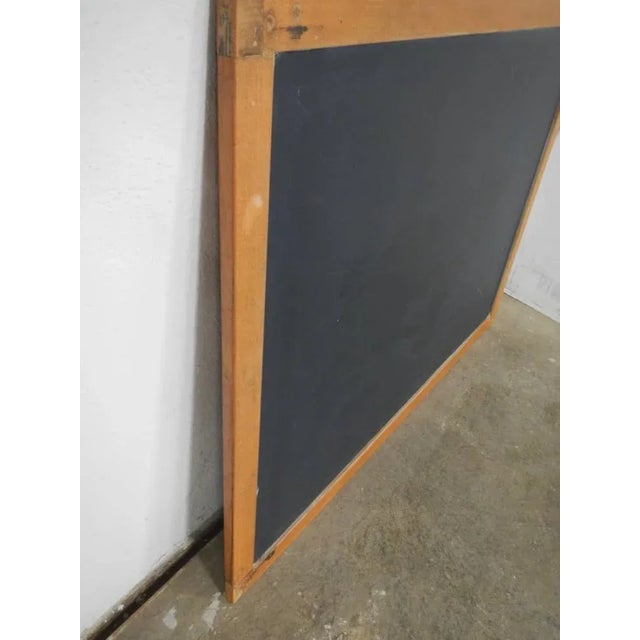 Wall Mounted School Blackboard, 1980s For Sale - Image 6 of 11