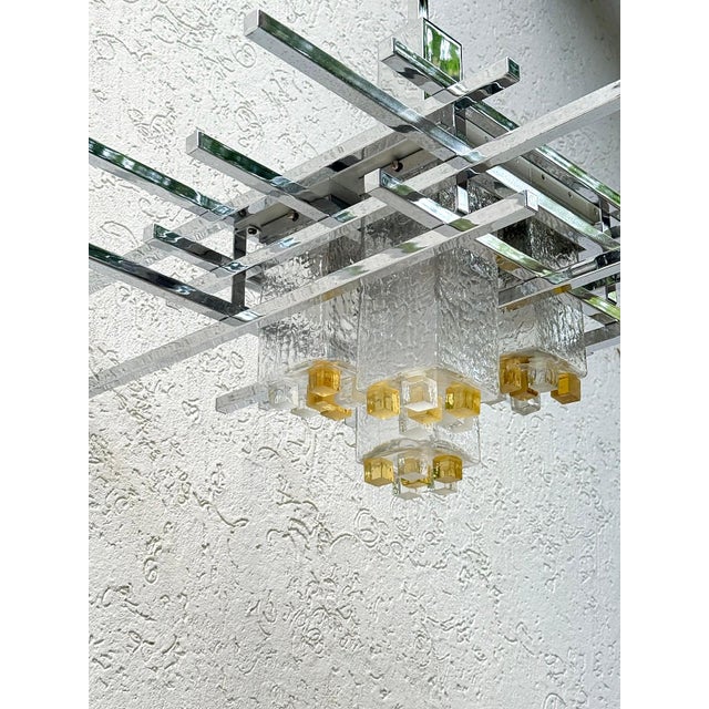 Chandelier attributed to Albano Poli for Poliarte, 1970 For Sale - Image 14 of 18