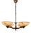 Model 1202 Chandelier by Paavo Tynell, 1940s For Sale