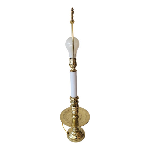20th Century Traditional Brass Lamp For Sale