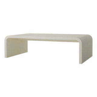 Century Furniture Mark Cocktail Table - Faux Shagreen For Sale