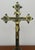 Vintage Style Ornate Religious Cross with Candleholders, Set of 3 For Sale - Image 3 of 15