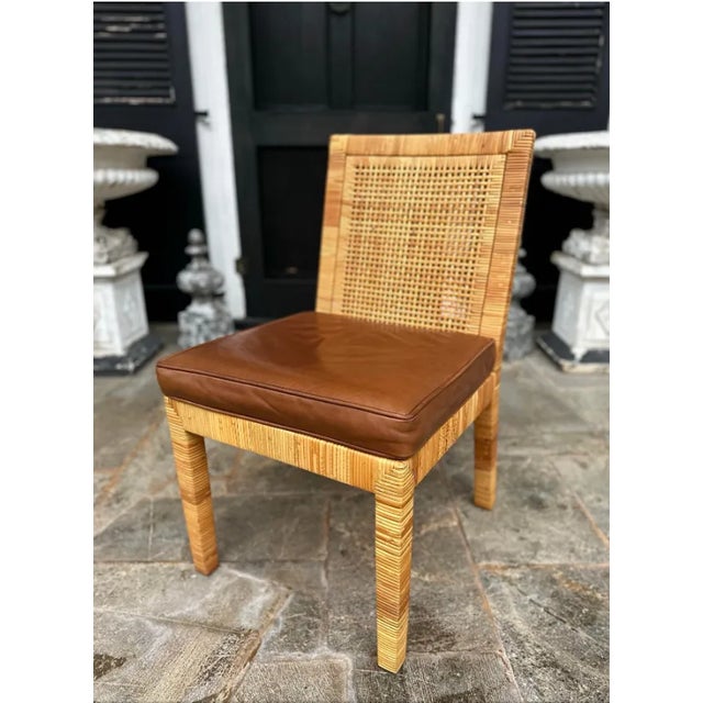 Bielecky Brothers, Inc Rattan Dining Chairs For Sale - Image 6 of 12