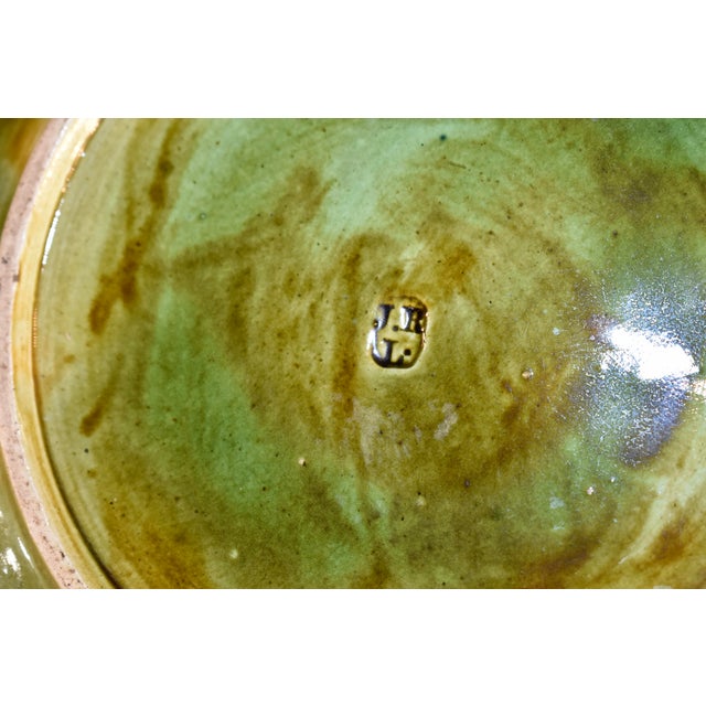 Ceramic Pair of 19th Century J. Roth Majolica Plates From London For Sale - Image 7 of 8