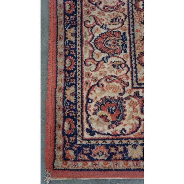 Oriental Rug with Cream, Blue, Red and Pink For Sale - Image 4 of 9
