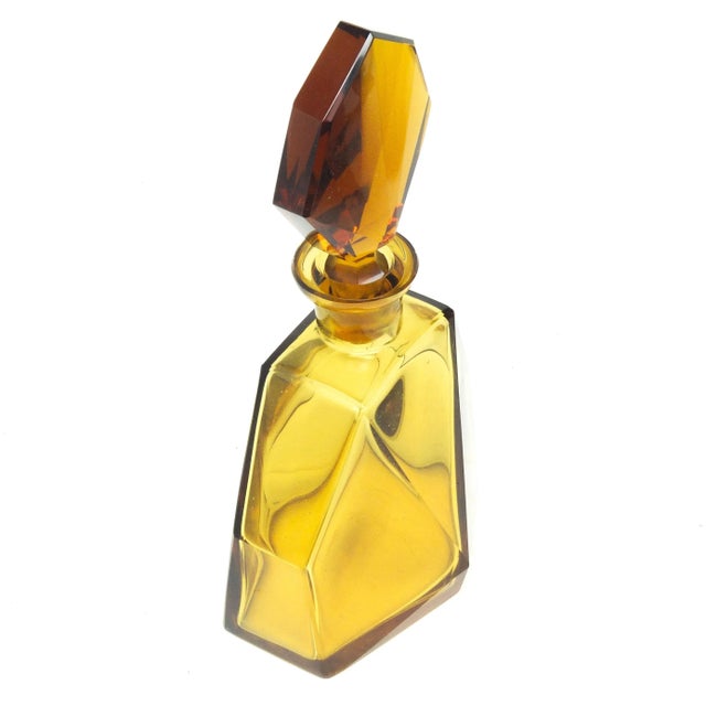 Art Deco Carafe from Moser, Czechoslovakia, 1930s For Sale - Image 9 of 10