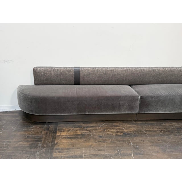 Wood Kroll Furniture Custom Design Banquette Seating For Sale - Image 7 of 12