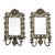 19th Century Italian Renaissance Cast Bronze Mirrored Wall Sconces - a Pair For Sale