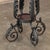 Charcoal Antique Wrought Iron Two-Tiered Pedestal For Sale - Image 8 of 12