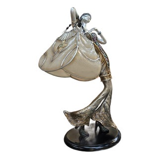 Artmax Art Deco Style Sculptural Table Lamp For Sale