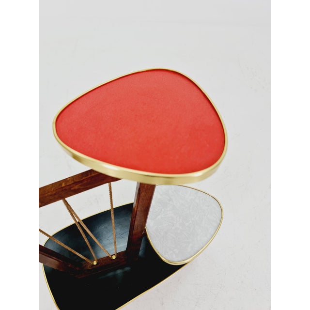 Mid-Century German Minimalist Plant Stand, 1960s For Sale - Image 6 of 11