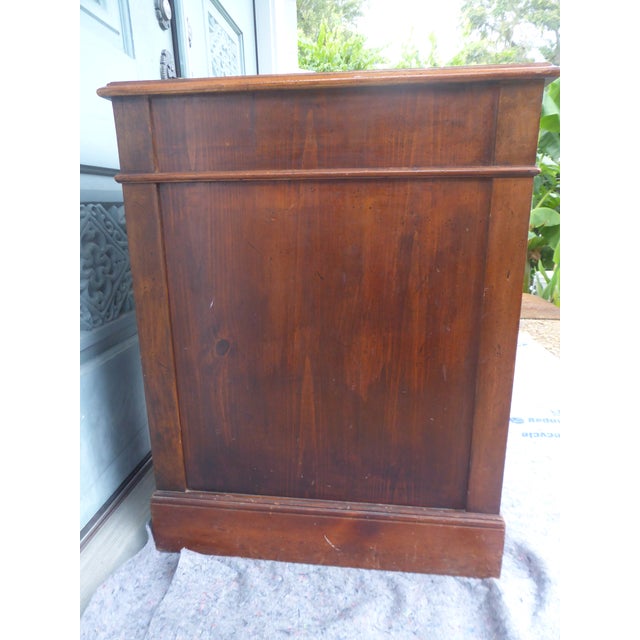 Mid-Century Lady's Knotted Pine Desk by Sligh Lowry Furniture Co. For Sale - Image 14 of 17