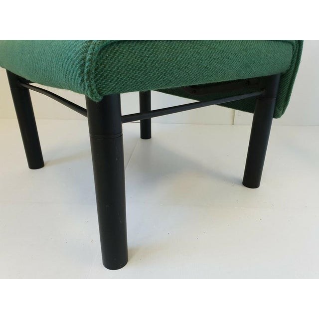 1980s Vintage Wool and Steel Armchair, 1980s For Sale - Image 5 of 13